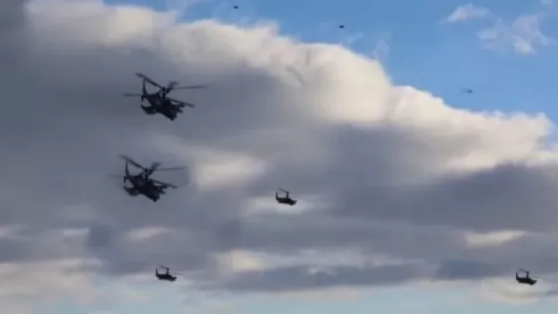 Հայաստանում ռուսական ռազմակայանի ուղղաթիռները ուսումնական թռիչքներ են կատարել