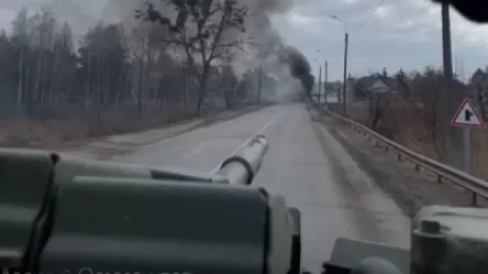 ՏԵՍԱՆՅՈՒԹ` ռուսական և ուկրաինական տանկերի մենամարտից