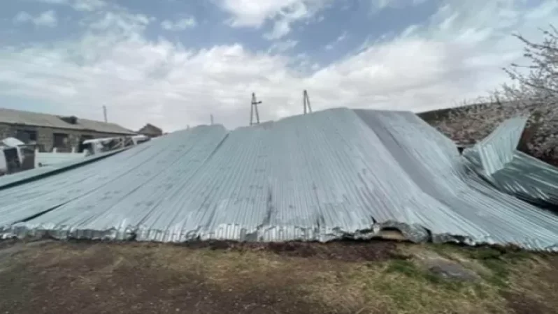 Photos: Wind Damage in Yerevan and Regions, Emergency Situations Ministry Releases Images