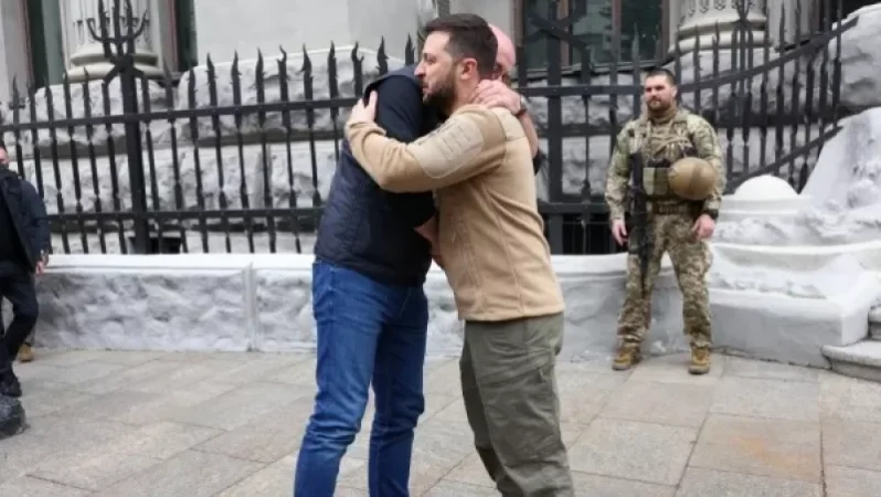 Շառլ Միշելը Զելենսկիի հետ լուսանկար է հրապարակել