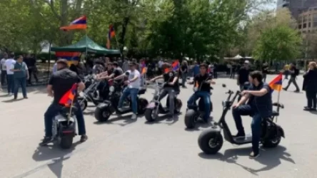 Մոտոներով իրազեկման ակցիայի մասնակիցներից 3 մարդ ձերբակալված է․ Բաբայան