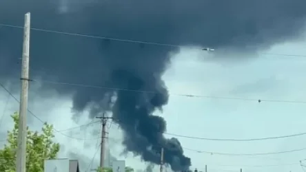 ՏԵՍԱՆՅՈՒԹ. Ուժգին հրդեհ Մարիուպոլում՝ Ազովստալի տարածքում