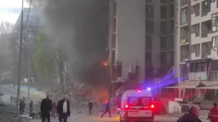 ՏԵՍԱՆՅՈՒԹ. Նոր կադրեր՝ երեկ Կիևում հասցված հրթիռային հարվածներից