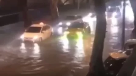 ՏԵՍԱՆՅՈՒԹ. Թբիլիսիում տեղատարափ անձրև է. հեղեղվել են կենտրոնական փողոցները