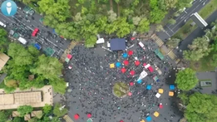 18:40-ի դրությամբ Ֆրանսիայի հրապարակում և հարակից տարածքներում գտնվել է շուրջ 3800 մարդ. ԻՔՄ