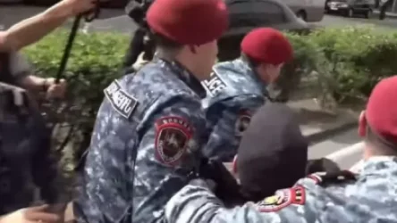 ՏԵՍԱՆՅՈՒԹ․ Կարմիր և սև բերետավորները բերման են ենթարկում խաղաղ իրազեկման երթի մասնակիցներին