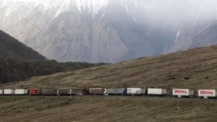 Լարսը փակ է բեռնատարների համար