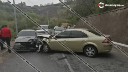 Հրազդանի կիրճում բախվել են Opel-ն ու Ford-ը․ կան վիրավորներ