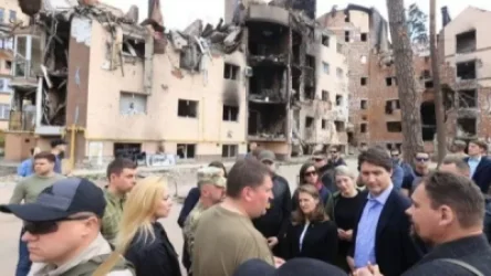 Լուսանկարներ․ Ջասթին Թրյուդոն Ուկրաինայում է