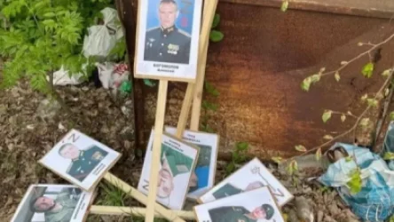 ԼՈՒՍԱՆԿԱՐ. Հերոսների նկարներով պաստառները՝ աղբամանում. ՌԴ