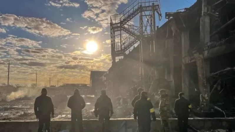 Photos from Russia's Missile Attack on Odesa