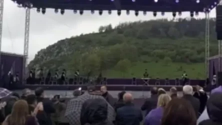 ՏԵՍԱՆՅՈՒԹ․ Անձրևում է․ օկուպացված Շուշիի եղանակը՝ Ալիևների միջոցառման ժամանակ