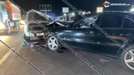 Խոշոր ավտովթար Արմավիրի մարզում. կա 5 վիրավոր