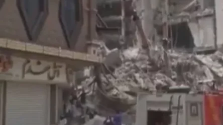 ՏԵՍԱՆՅՈՒԹ. Փլուզում` Իրանում. փրկարաները փորձում են գտնել փլատակների տակ մնացած մարդկանց