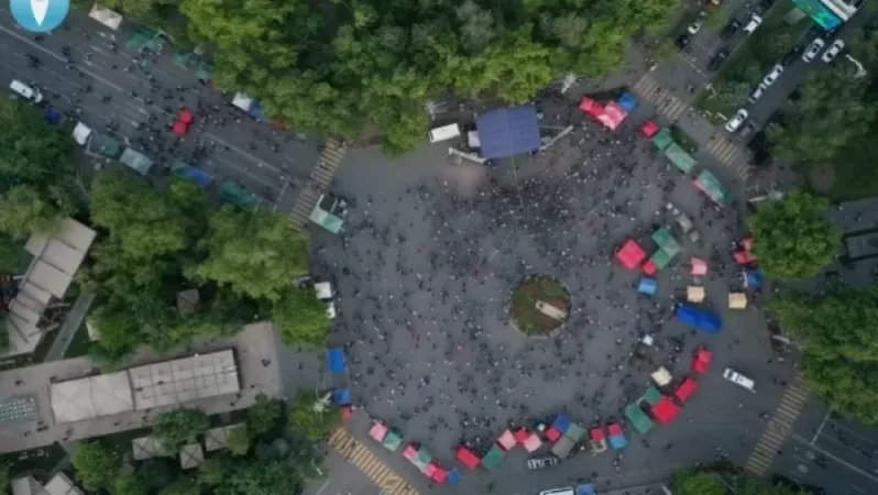 20:08-ի դրությամբ Ֆրանսիայի հրապարակում և հարակից տարածքներում գտնվել է շուրջ 2650 մարդ. ԻՔՄ