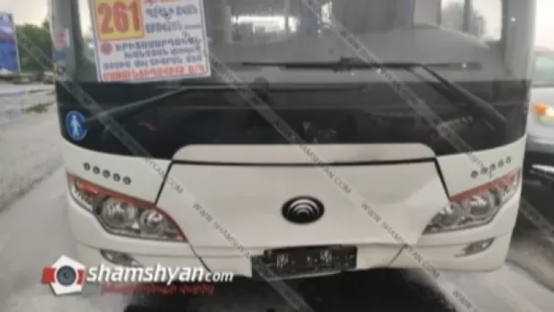 Կոտայքի մարզում բախվել են ավտոբուսն ու 36-ամյա վարորդի Mercedes-ը, կա վիրավոր