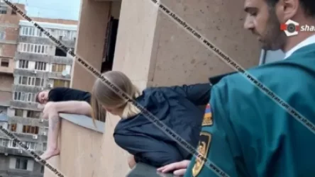 Օտարերկրացին ինքնասպանության փորձ է կատարել, հետո պատշգամբից 6000 դոլար է ցած նետել