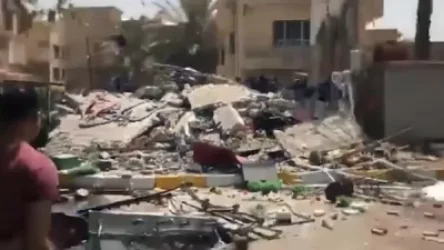 ՏԵՍԱՆՅՈՒԹ. Բաղդադում պայթյունի հետեւանքով շենք է փլուզվել. մարդիկ են մնացել փլատակների տակ