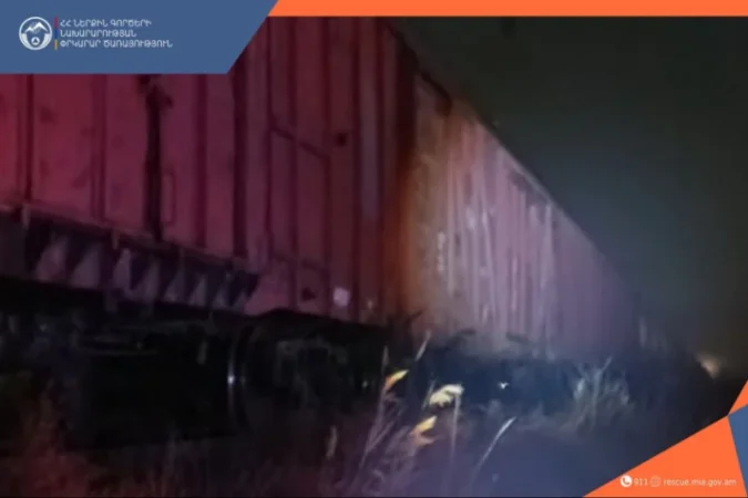 Ողբերգական դեպք՝ Արարատի մարզում. ավտոմեքենան բախվել է գնացքին․ զոհ կա