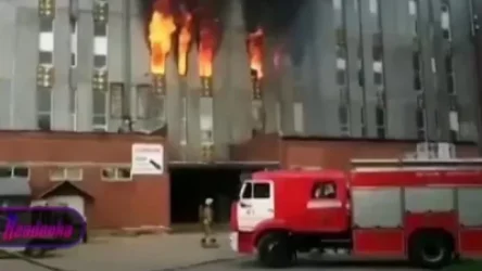 ՏԵՍԱՆՅՈՒԹ. Ուժգին հրդեհ՝ Սանկտ Պետերբուրգում