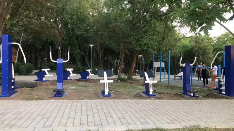 PHOTOS: Arabkir Park Now Features New Sports Equipment