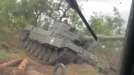 ՏԵՍԱՆՅՈՒԹ․ Զապորոժիեի ուղղությամբ Leopard 2 տանկ է ոչնչացվել