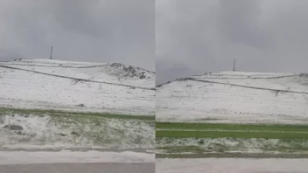 Գորիսում կարկուտ է տեղացել