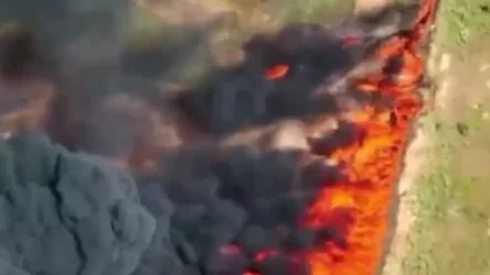 ՏԵՍԱՆՅՈՒԹ. Պայթյուն և հրդեհ Ղրղզստանի նավթաբազայում.  կան տուժածներ