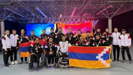 7 ոսկե, 5 արծաթե և 9 բրոնզե մեդալ՝ հաշմանդամային բազկամարտի Եվրոպայի առաջնությունից