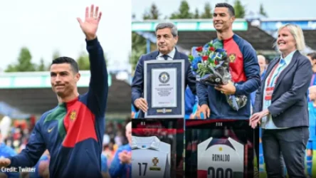 Ռոնալդուն հայտնվել է Գինեսի ռեկորդների գրքում