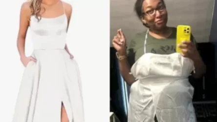 Առցանց պատվիրված սպիտակ զգեստը զվարճացրել է հարսնացուին