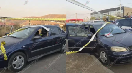 Խաղաղ Դոնի փողոցում մեքենայի մեջ հայտնաբերվել է հրազենային վնասվածքով տղամարդու մարմին. մանրամասներ