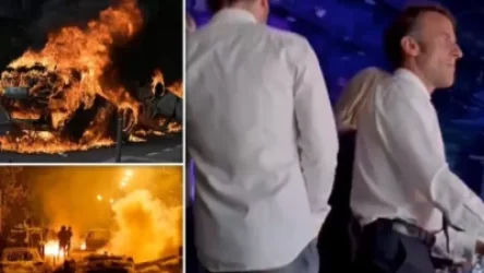 ՏԵՍԱՆՅՈՒԹ. Մինչ Ֆրանսիան այրվում է, Մակրոնը զվարճանում է Էլթոն Ջոնի համերգին