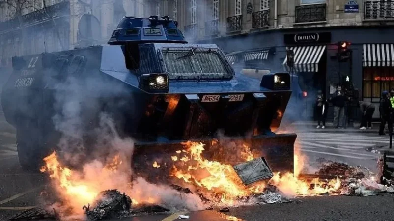 Ֆրանսիայում ժանդարմները զրահամեքենաներ կօգտագործեն անկարգությունների դեմ