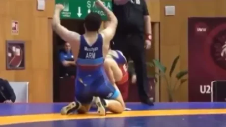 ՏԵՍԱՆՅՈՒԹ. Մուշեղ Մկրտչյանի տպավորիչ հաղթանակը ադրբեջանցի ըմբիշի նկատմամբ