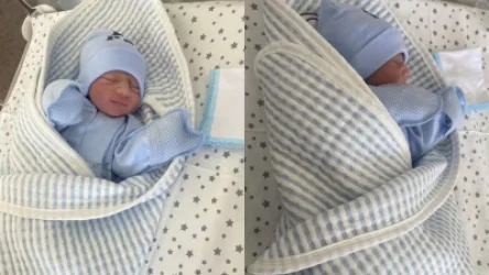 Ծնվել է 44-օրյա պատերազմում զոհված զինծառայող Նարեկ Ասատուրյանի եղբայրը՝ Լեոն