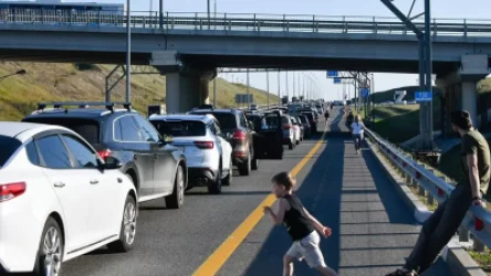 ՏԵՍԱՆՅՈՒԹ. Ղրիմի կամրջի խցանումը հասել է 13 կմ-ի