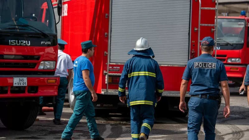 Նոր մանրամասներ «Մեյմանդար» կոչվող գյուղմթերքի շուկայի հրդեհից