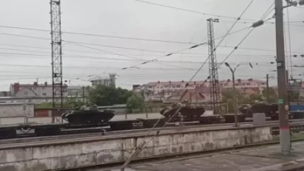 ՏԵՍԱՆՅՈՒԹ. Վորոնեժի մարզում նկատվել է T-54/55 տանկերի շարասյուն