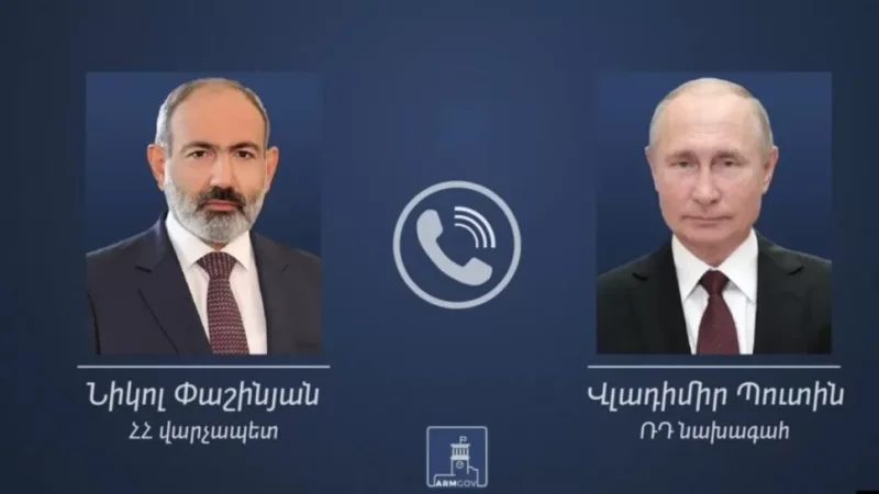 Պուտինն ու Փաշինյանը հեռախոսազրույց են ունեցել