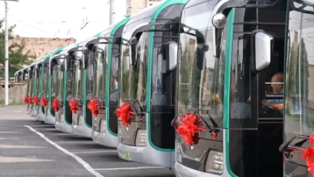 ՏԵՍԱՆՅՈՒԹ․ Այսօրվանից երթուղի են դուրս եկել նոր տրոլեյբուսները