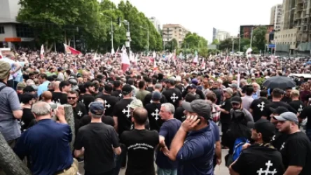 ՏԵՍԱՆՅՈՒԹ․ Բողոքի ակցիա Թբիլիսիում․ հայտնի է՝ որն է պատճառը