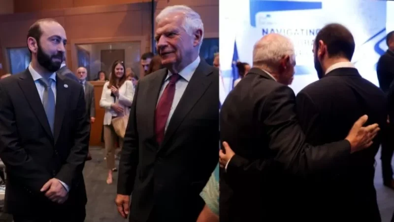 Արարատ Միրզոյանը քննարկումներ է ունեցել Ժոզեպ Բորելի հետ