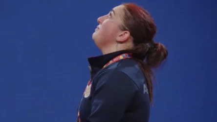 ՏԵՍԱՆՅՈՒԹ․ Աննա Ամրոյանի հույզերը՝ Հայաստանի հիմնի ժամանակ․ նա ոսկե մեդալ նվաճեց