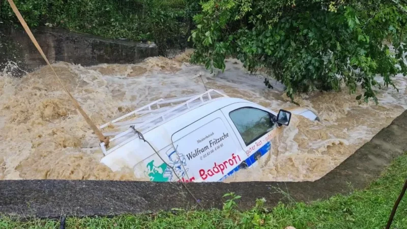 Photos: Aftermath of Heavy Rainfall in Georgia
