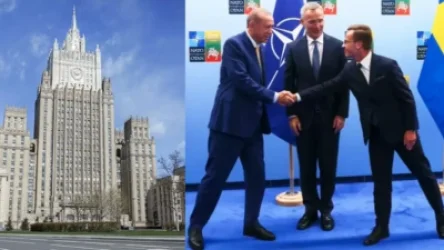 ՌԴ ԱԳՆ-ն մեկնաբանել է Էրդողանի՝ ՆԱՏՕ-ին Շվեդիայի անդամակցության դիմումը հաստատելու որոշումը