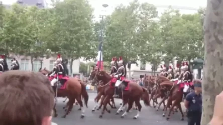 ՏԵՍԱՆՅՈՒԹ. Ինչպես են դիմավորել ֆրանսիացիները Մակրոնին շքերթի ժամանակ