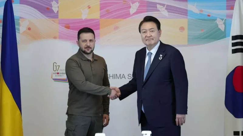 Չհայտարարված այցով Ուկրաինա է ժամանել Հարավային Կորեայի նախագահը