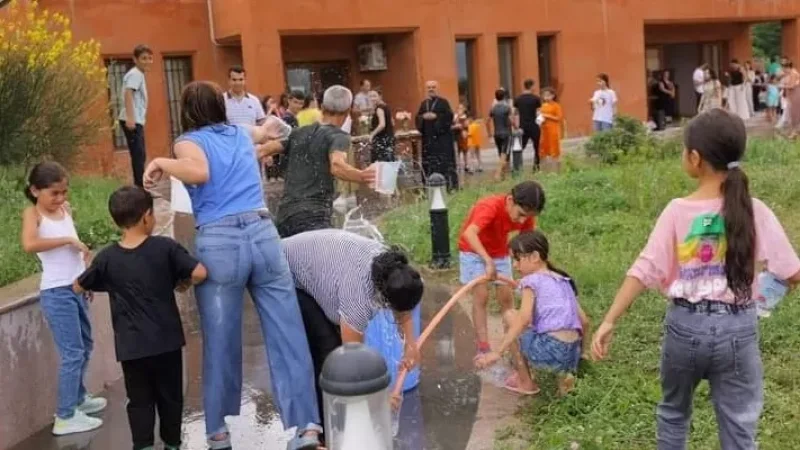 Photographs: Vardavar Celebration in Stepanakert