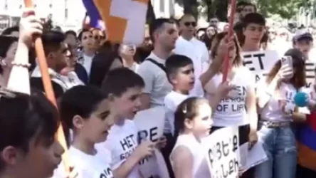 ՏԵՍԱՆՅՈՒԹ. «Մեր հին ու նոր Ղարաբաղ, ապրիր դու միշտ խաղաղ»․ արցախցի մանուկների երգը